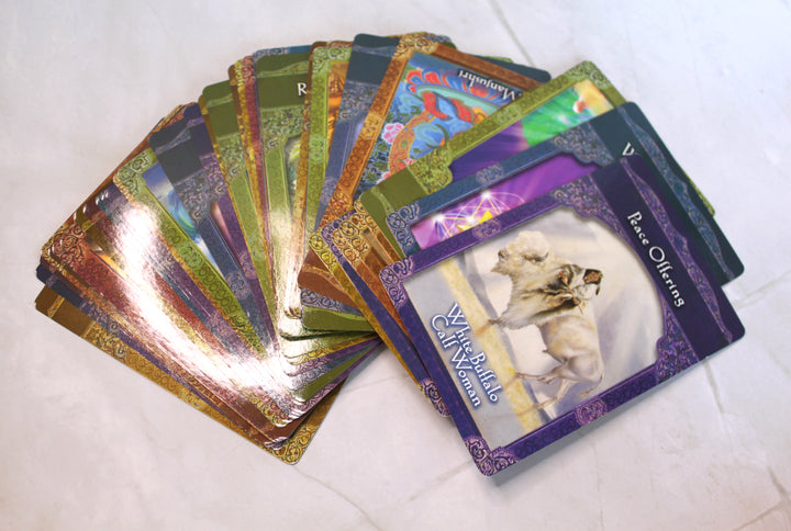 Ascended Masters Oracle Cards by Doreen Virtue -- Used, Out of Print