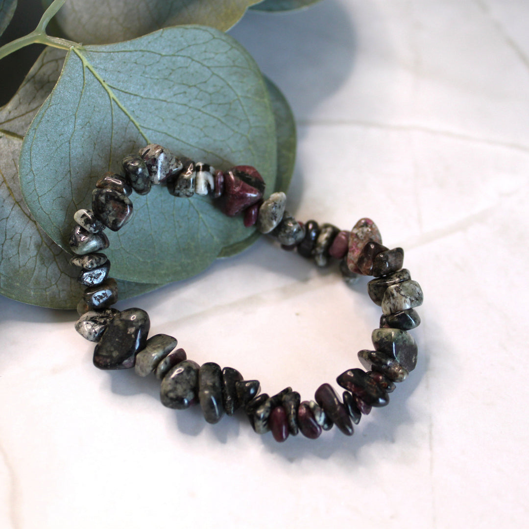 Eudialyte Chip Bracelet