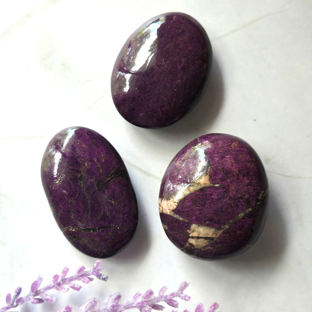 Purpurite Palm Stone Tumble