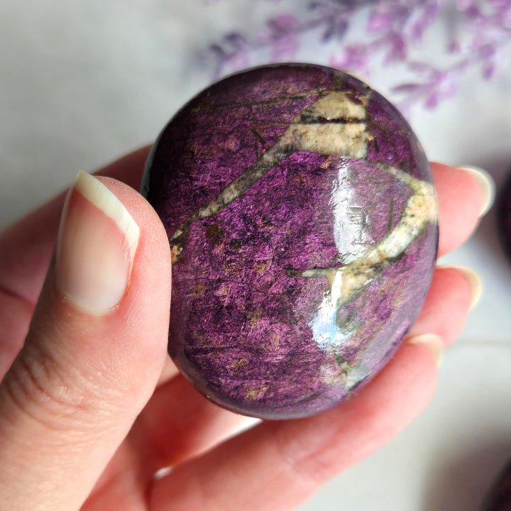 Purpurite Palm Stone Tumble