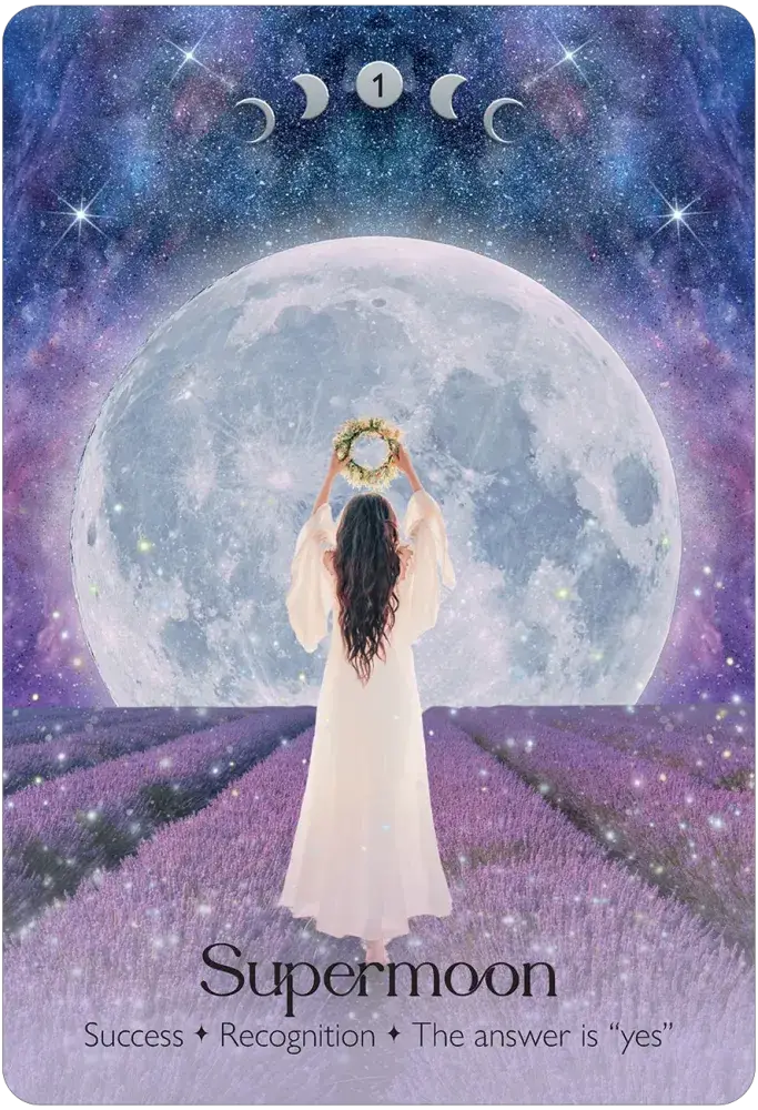 Supermoon Lunar Magic Oracle by Alice Kendall