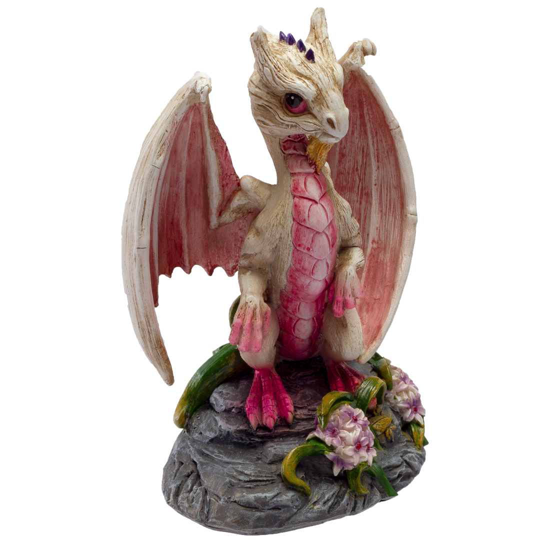 Garlic Dragon Figurine | Whimsical Fantasy Dragon Statue