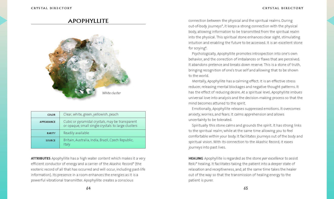 The Crystal Bible by Judy Hall