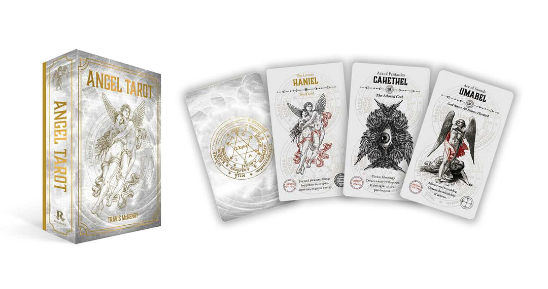 Angel Tarot by Travis McHenry | 78-Card Kabbalistic Tarot Deck &amp; Guidebook