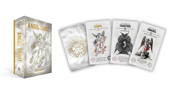 Angel Tarot by Travis McHenry | 78-Card Kabbalistic Tarot Deck &amp; Guidebook