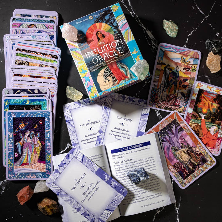Intuition Oracle Deck - 52 Cards & 192-Page Guidebook by Monte Farber & Amy Zerner