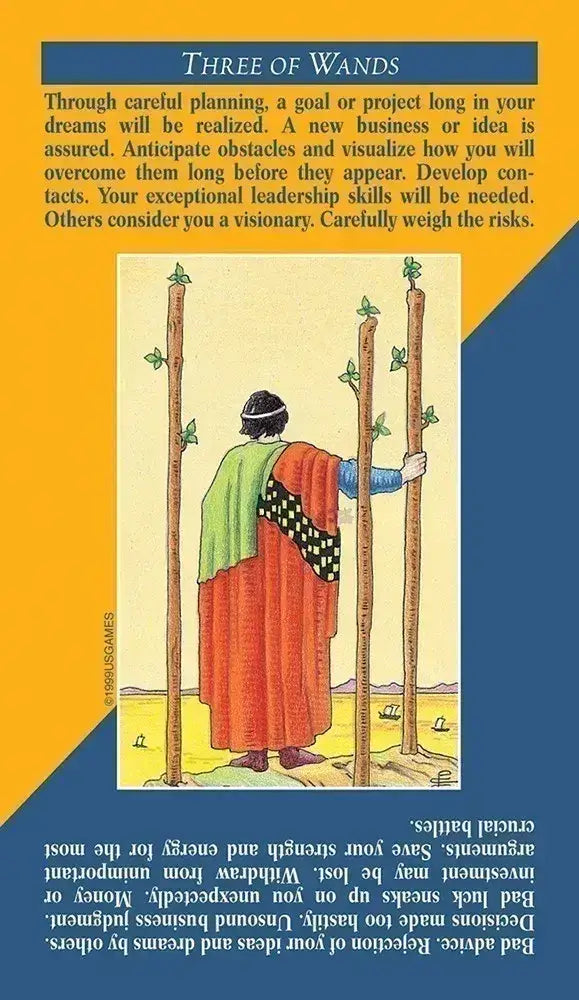 Quick &amp; Easy Tarot Deck | 78-Card Learn-as-You-Read Tarot with Meanings on Every Card