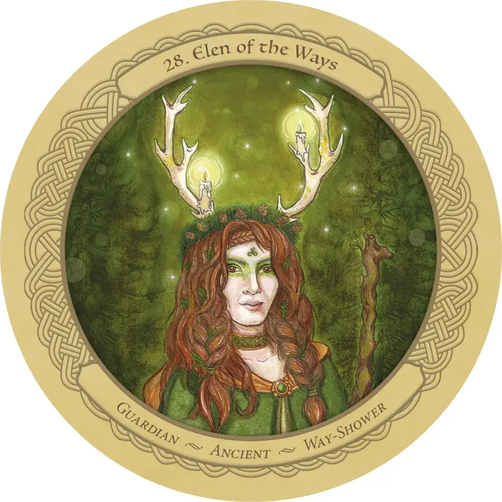 Enchanted Wheel Oracle Cards - 45-Card Divination Deck for Guidance &amp; Insight