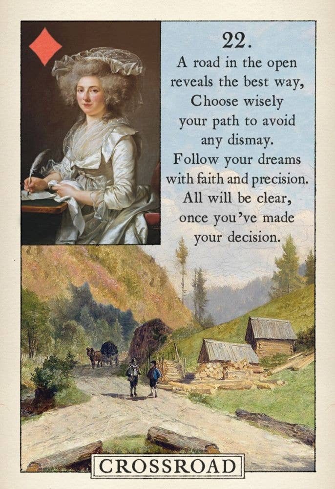 Blue Bird Lenormand™ Fortune Telling Card Deck