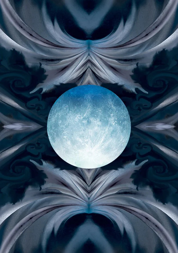 Barbieri Zodiac Oracle card back design published by Lo Scarabeo