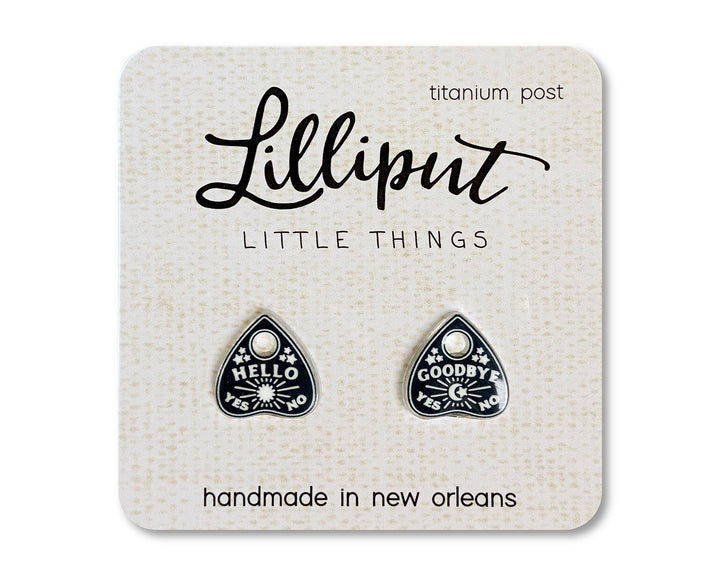 Ouija Board Planchette Earrings