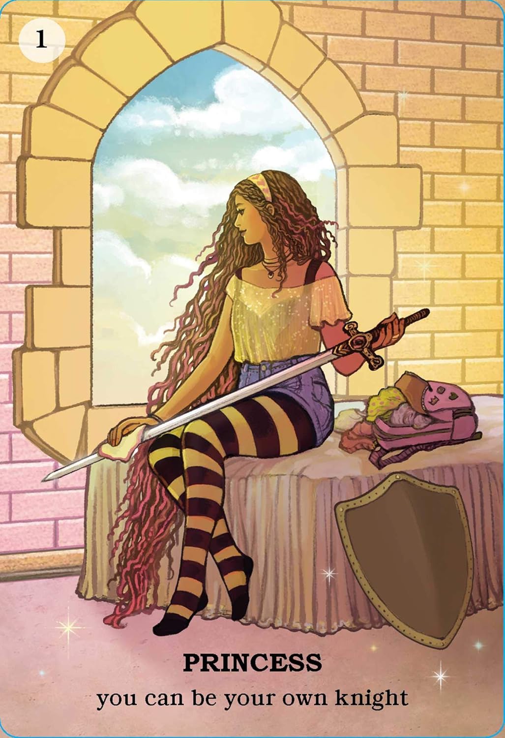 Believe in Your Own Magic oracle cards with princess archetype empowerment messages