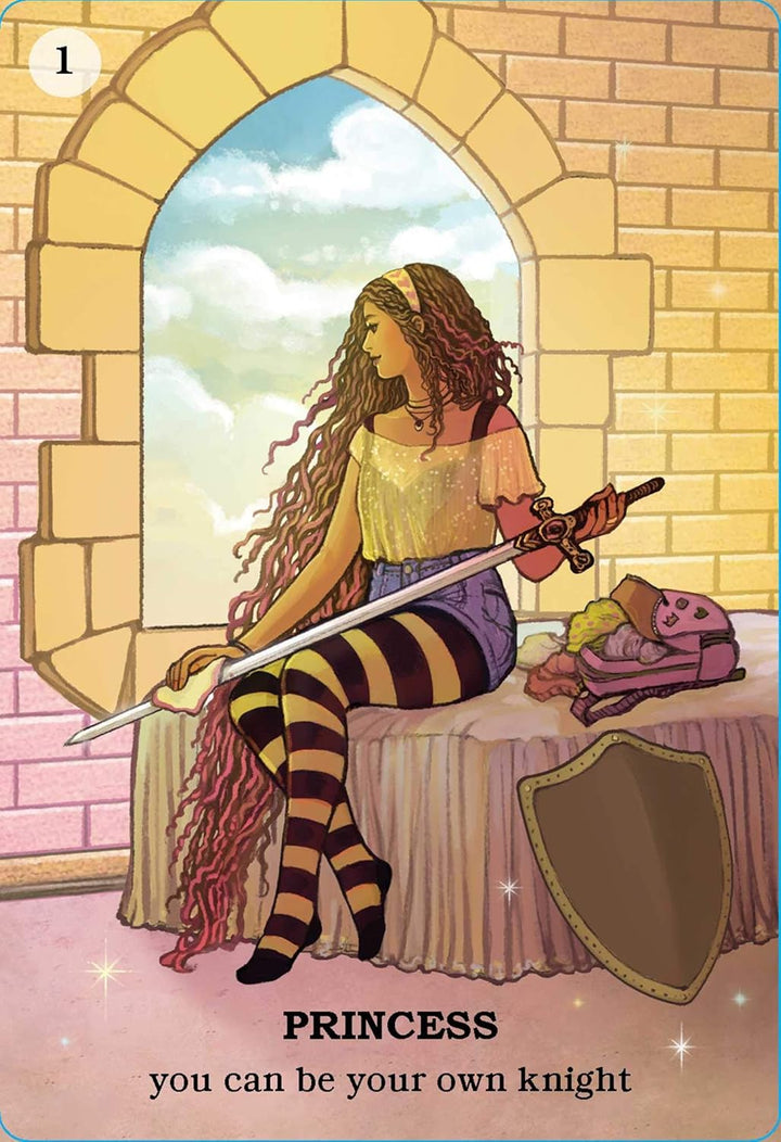 Believe in Your Own Magic oracle cards with princess archetype empowerment messages