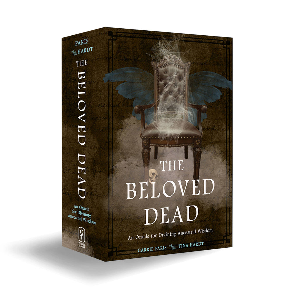 Beloved Dead Oracle card deck box by Carrie Paris and Tina Hardt