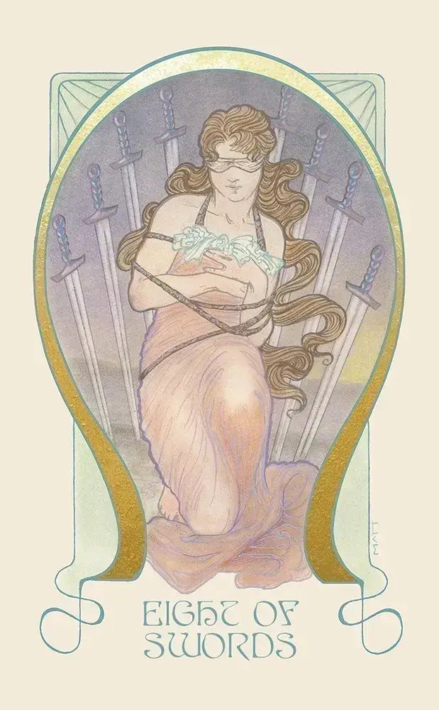Ethereal Visions: Illuminated Tarot Deck by Matt Hughes