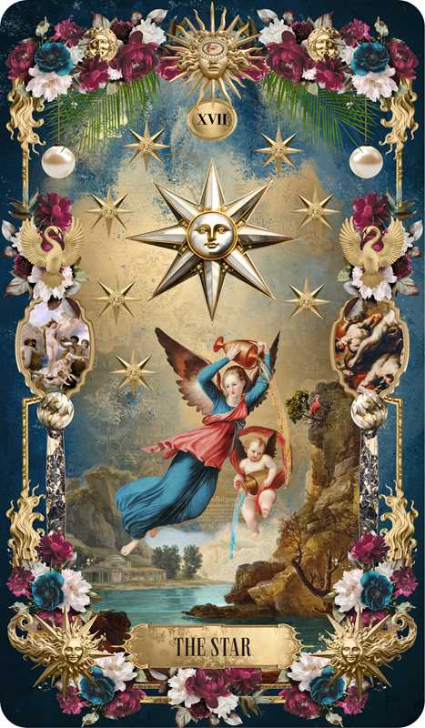 Tarot Divinatorium — Baroque Rider-Waite Tarot Deck by Acclaimed Artist André Sanchez