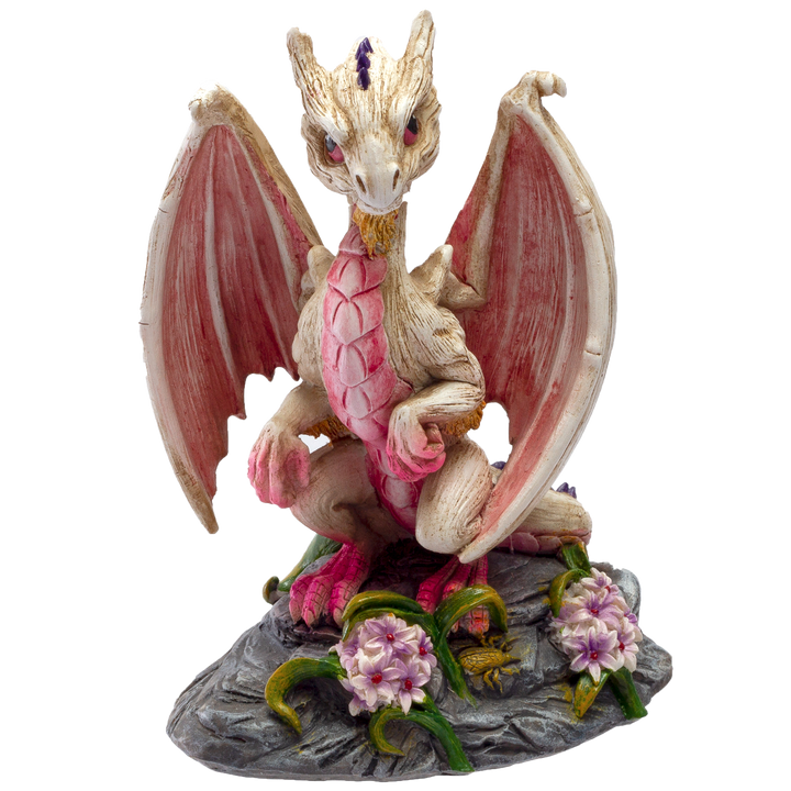Garlic Dragon Figurine | Whimsical Fantasy Dragon Statue