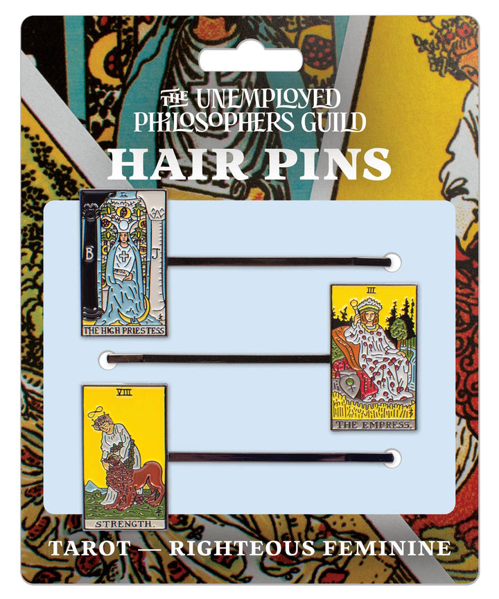 Tarot Card Bobby Pins: Righteous Feminine Collection
