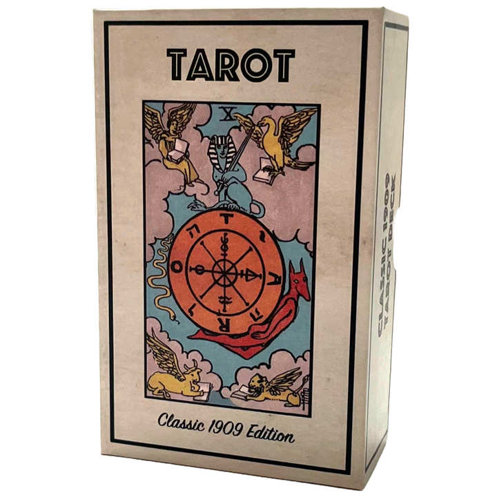  Classic 1909 Rider-Waite Tarot Deck box front by Vieux Monde