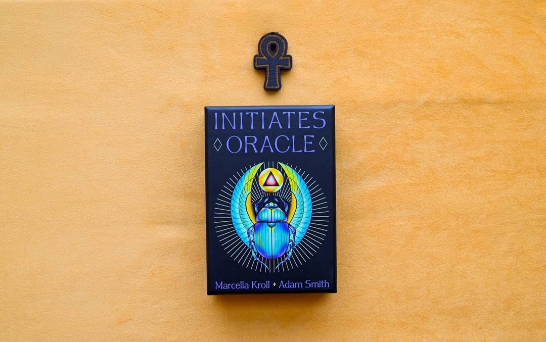 Initiates Oracle Deck — 40 Cards &amp; 128-Page Guidebook | Egypt-Inspired Occult Oracle