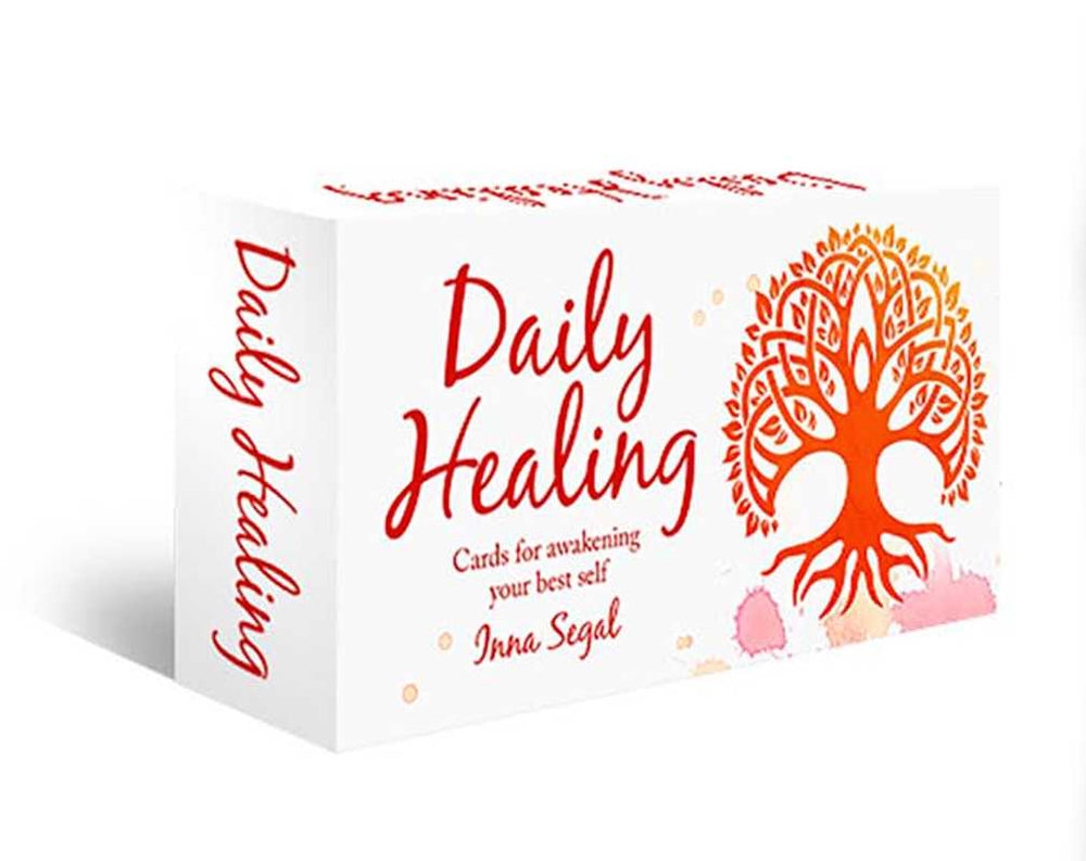 Daily Healing Cards mini oracle deck box by Inna Segal — Cards for Awakening Your Best Self