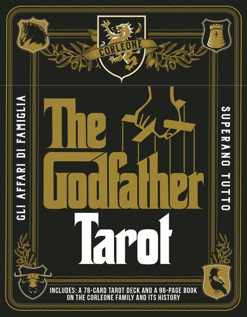 The Godfather Tarot Deck - 78 Cards & Guidebook | Rider-Waite Style
