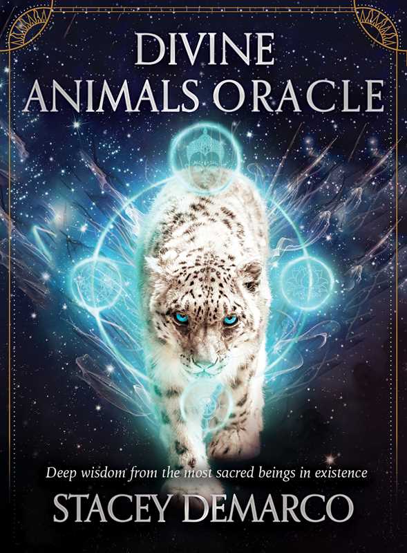Divine Animals Oracle deck box by Stacey Demarco - 44 card animal spirit and goddess deck