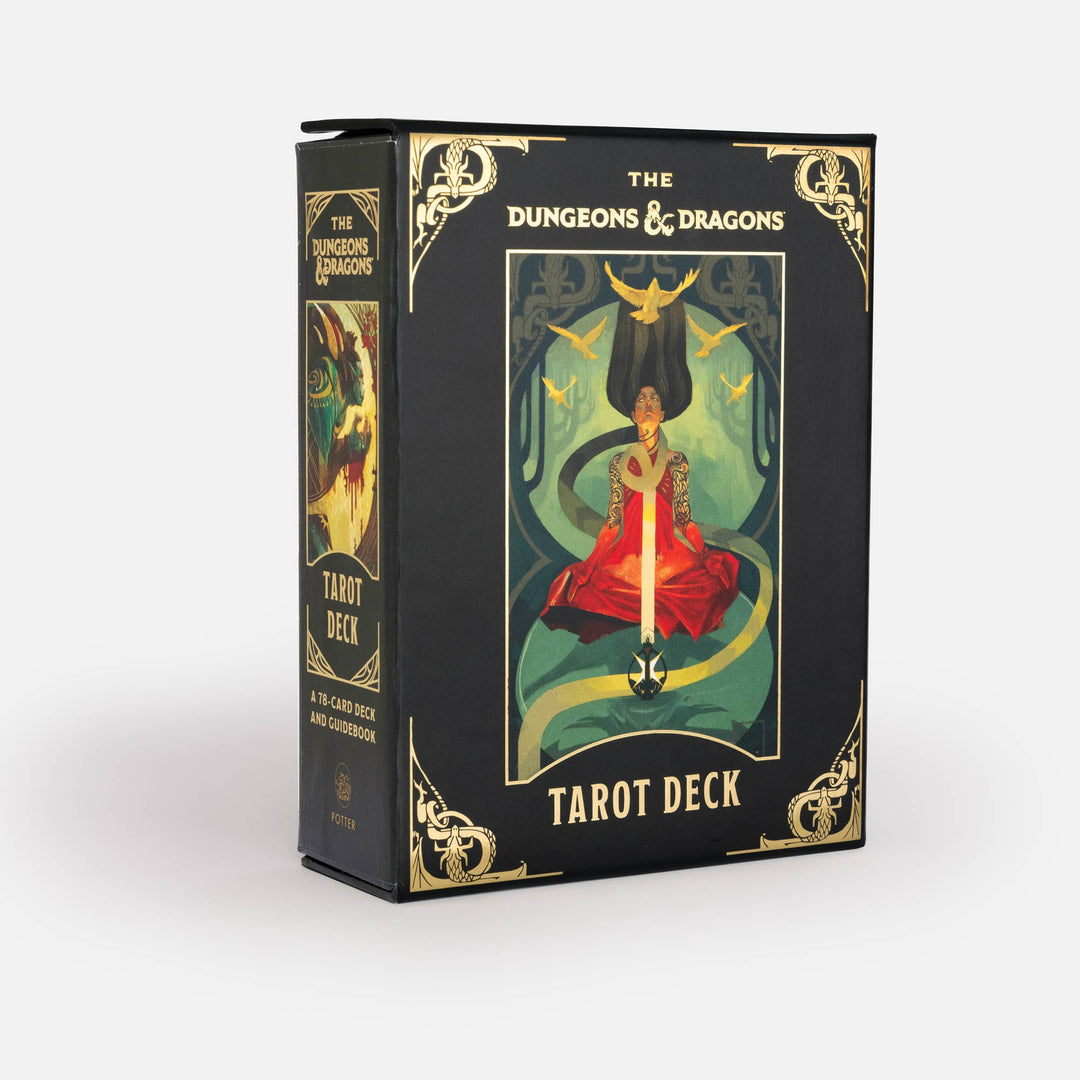 Dungeons &amp; Dragons Tarot Deck box — official D&amp;D tarot cards by Wizards of the Coast