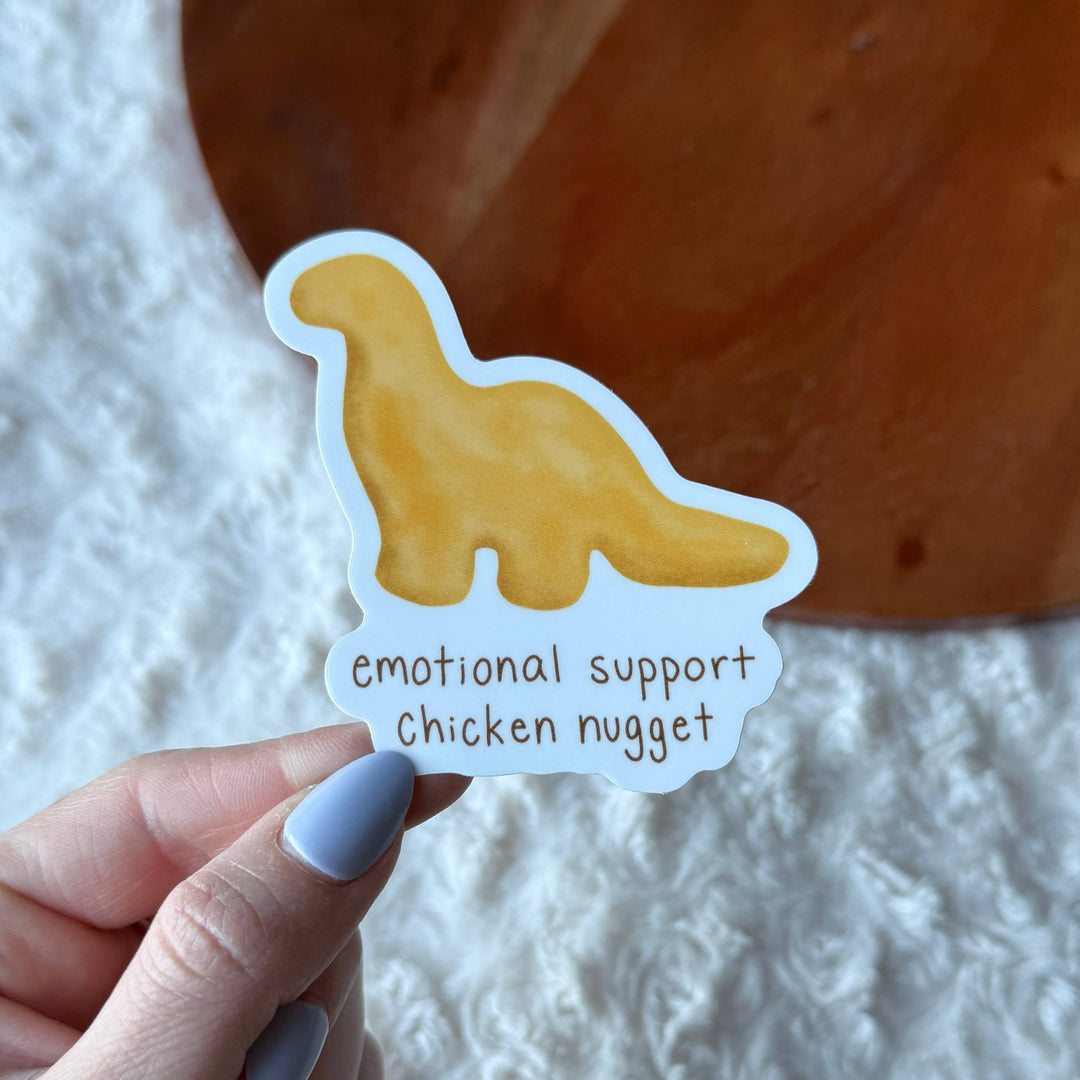 Emotional Support Dino Chicken Nugget