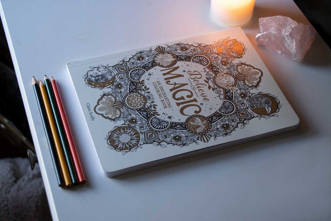 Believe in Magic Coloring Book