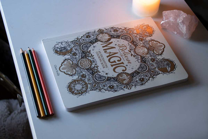 Believe in Magic Coloring Book