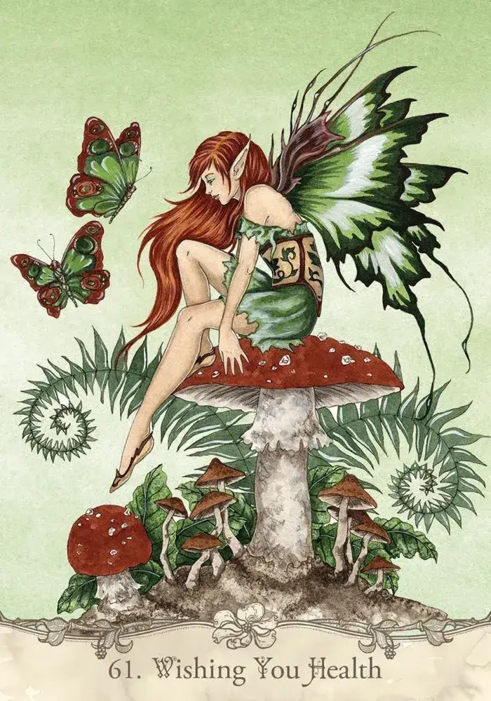 Amy Brown Fairy Wisdom Oracle Deck and Book Set
