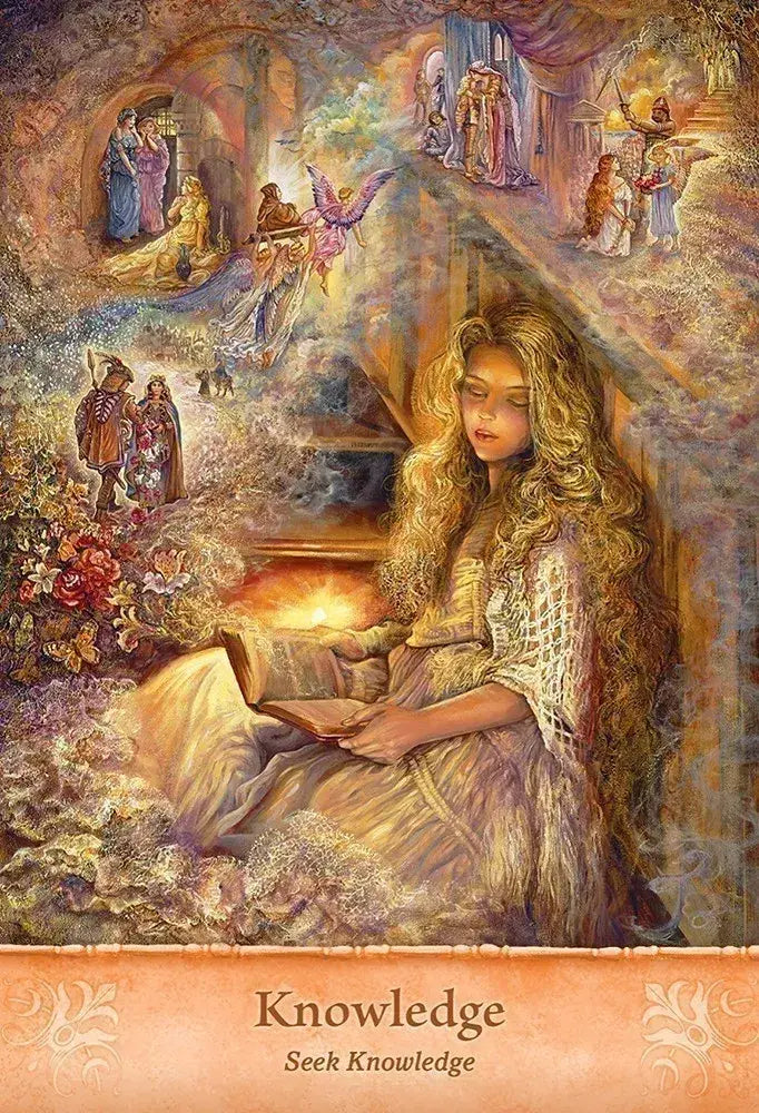 Mystical Wisdom Card Deck by Gaye Guthrie, Josephine Wall