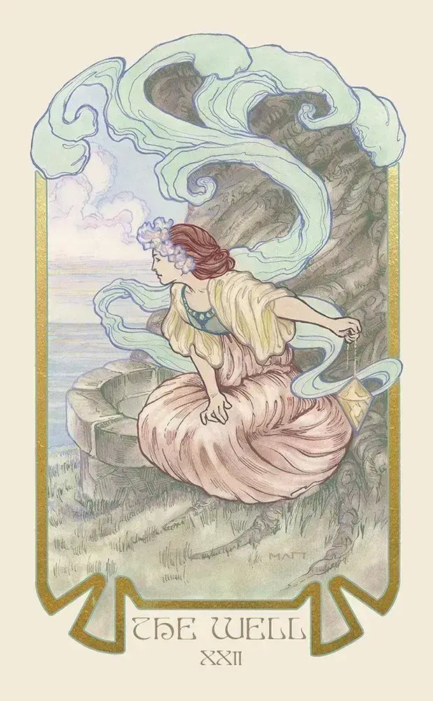 Ethereal Visions: Illuminated Tarot Deck by Matt Hughes