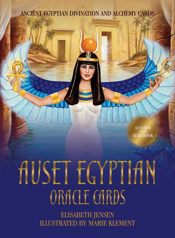 Auset (Isis) Egyptian Oracle Cards by Elisabeth Jensen