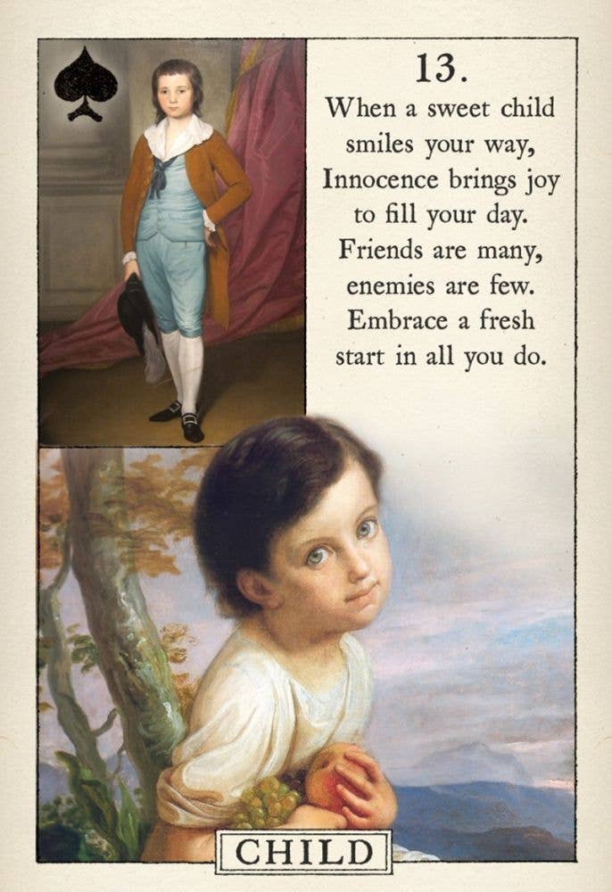 Blue Bird Lenormand™ Fortune Telling Card Deck
