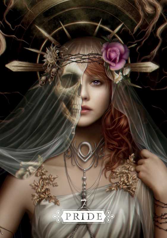 Heal Yourself Oracle single card example Pride by Inna Segal — healing transformation energy imagery