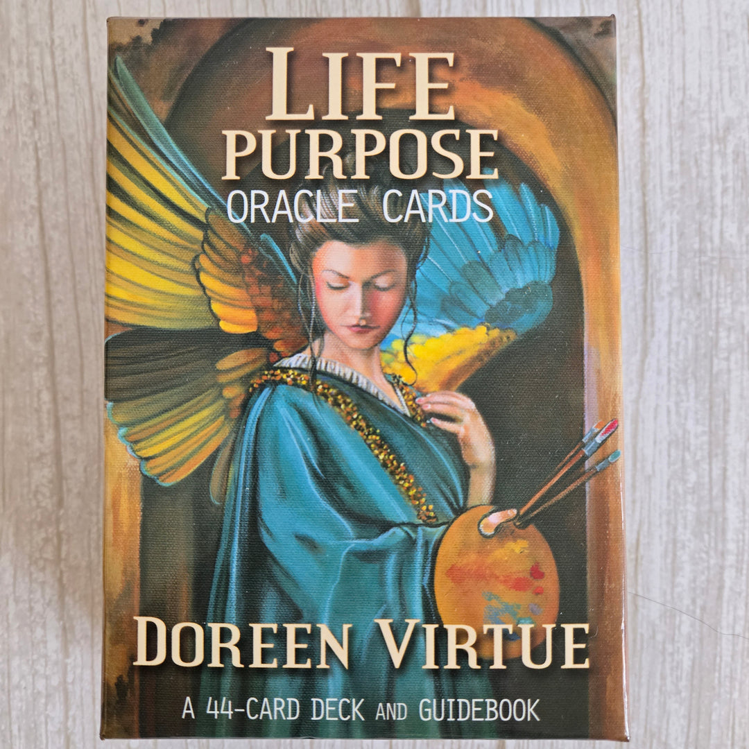 Life Purpose Oracle Cards by Doreen Virtue rare out of print deck box front cover
