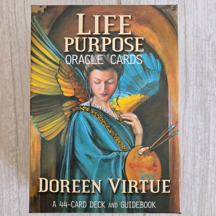 Life Purpose Oracle Cards by Doreen Virtue rare out of print deck box front cover