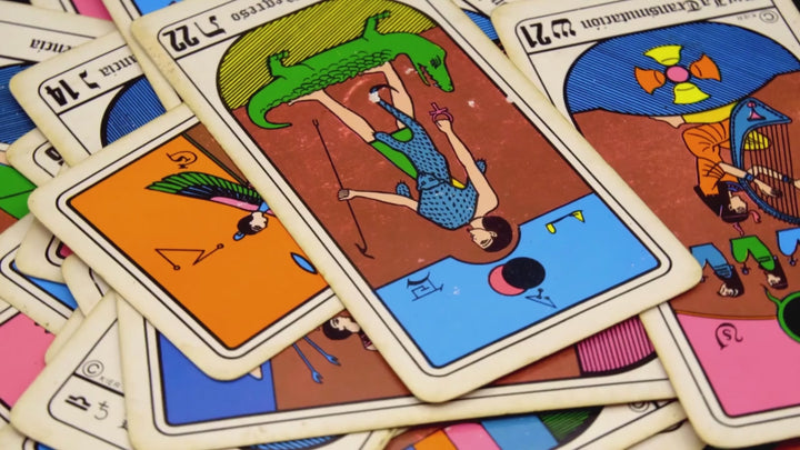 The Housewives Tarot — 78-Card Retro 1950s Tarot Deck &amp; Guidebook by Paul Kepple