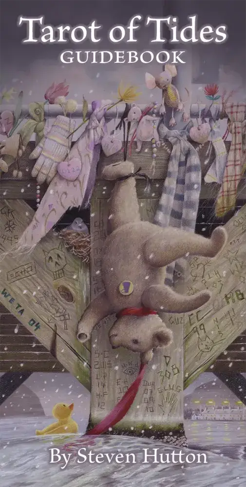 Tarot of Tides 164-page guidebook with card meanings and spreads