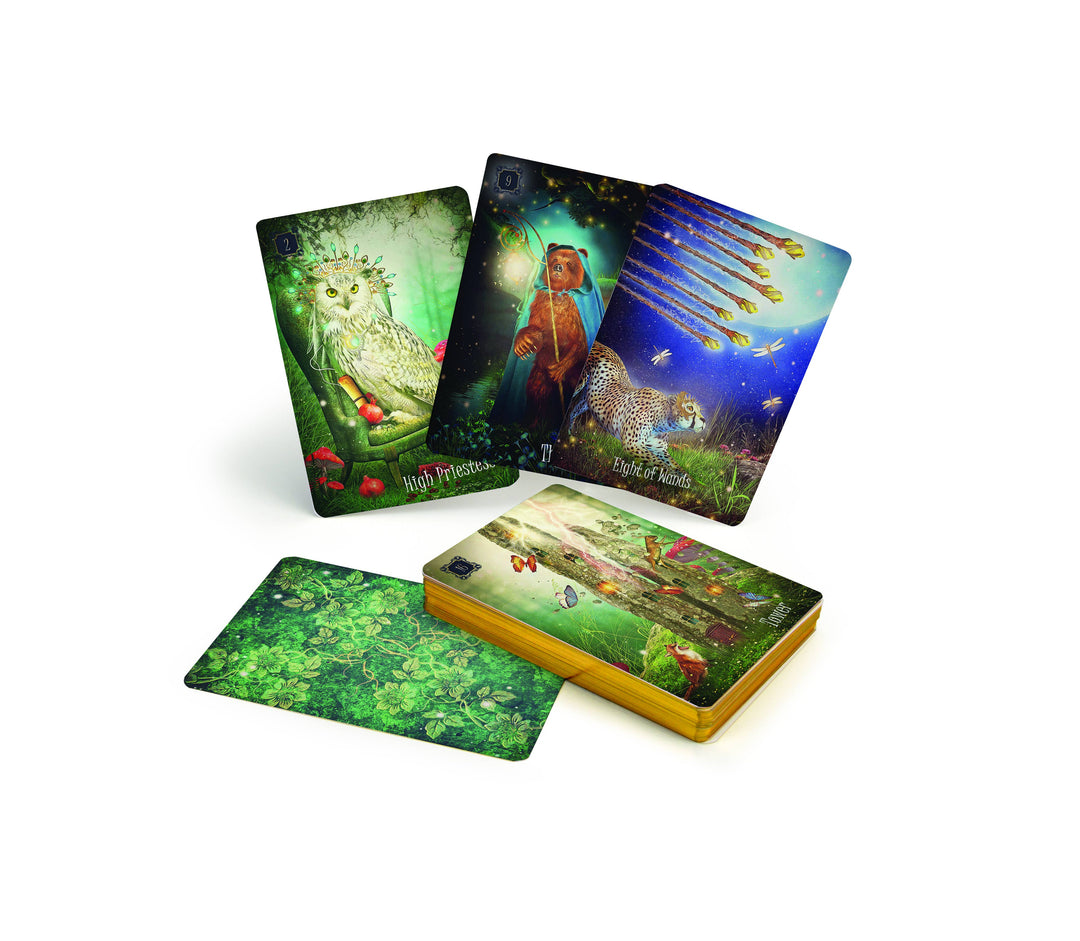 The Westwood Tarot deck - 78 card tarot featuring woodland creatures and forest spirits